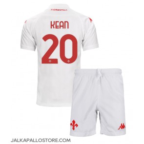 Fiorentina Moise Kean #20 Vieraspaita Lapsille 2024-25 Lyhythihainen (+ shortsit)